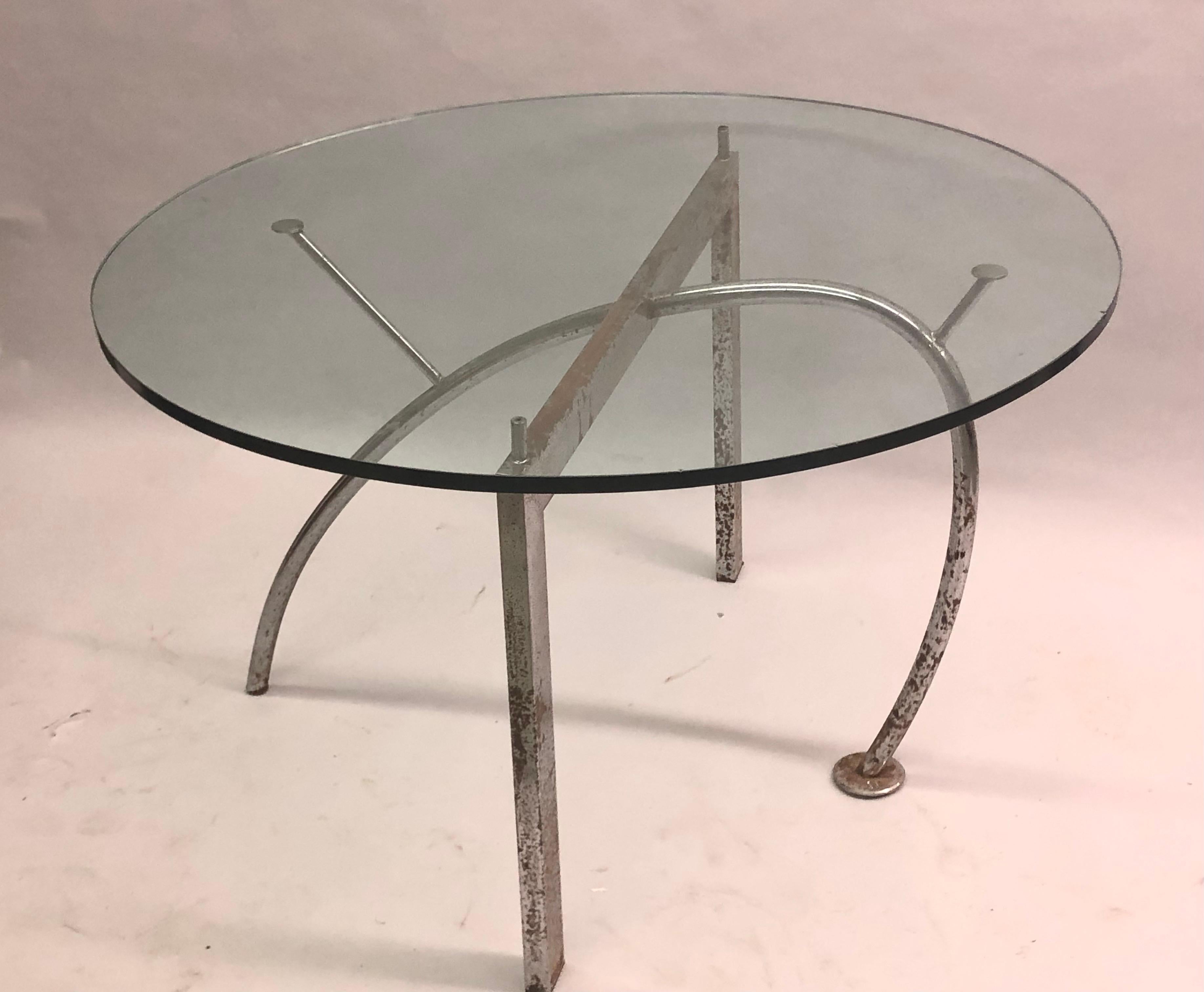 Mid-Century Modern Italian Post Modern Round Dining Table Prototype by Massimo Iosa Ghini For Sale