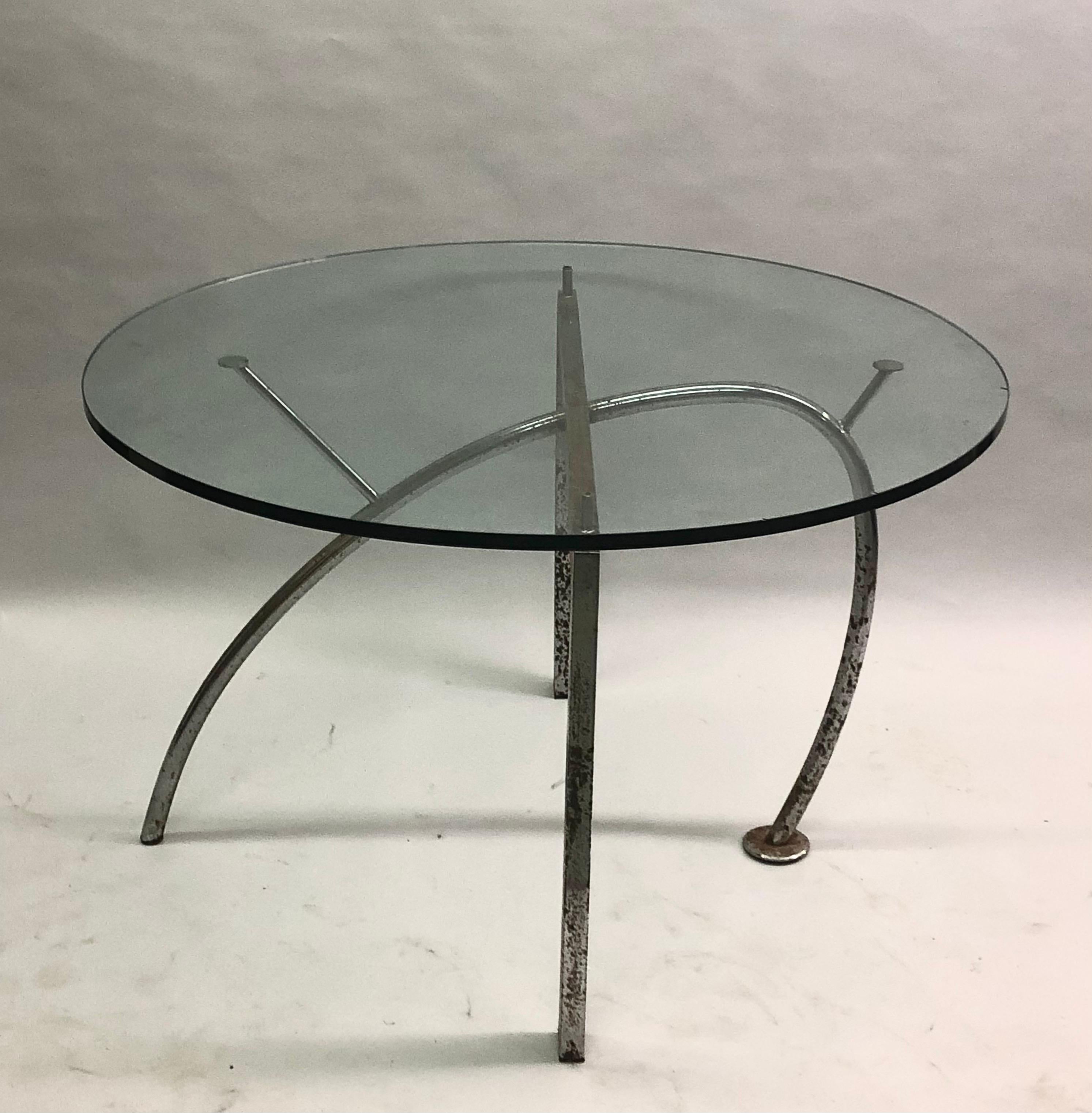 20th Century Italian Post Modern Round Dining Table Prototype by Massimo Iosa Ghini For Sale