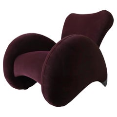 Italian Post Modern Sculptural Lounge Chair