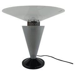 Vintage Italian Post Modern Table Lamp made in Murano Glass in the style of Umberto Riva