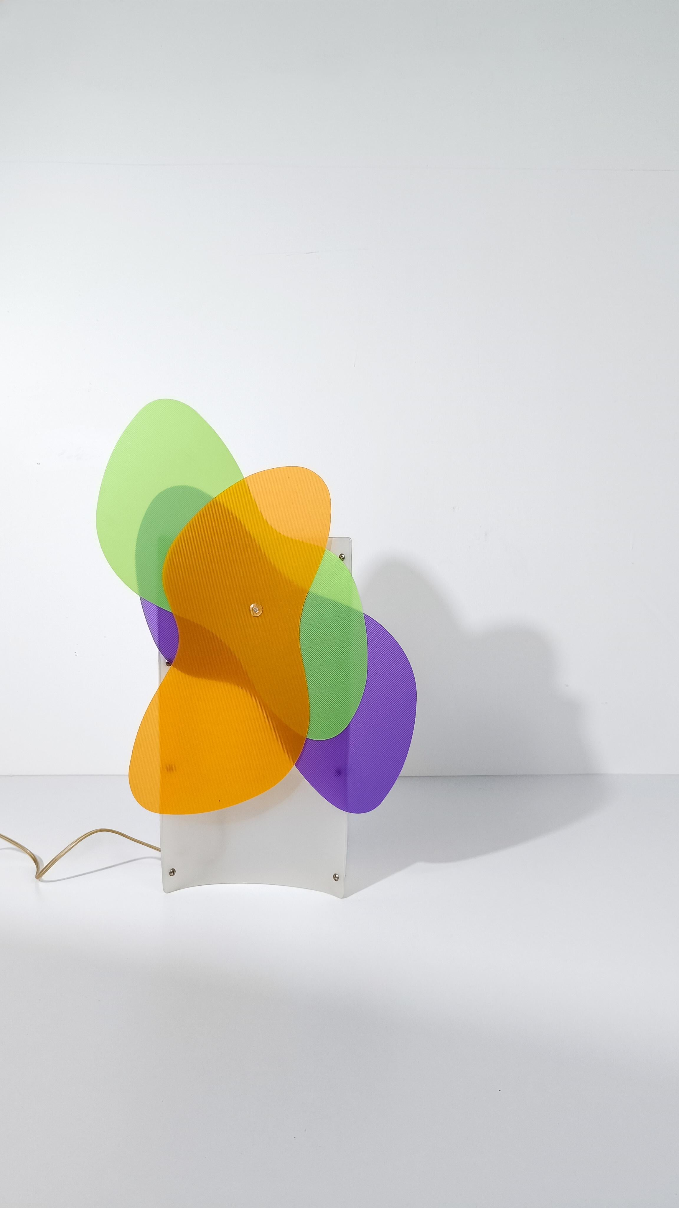 Italian Post Modern Table Lamp model Butterflies By Naghi Habib for SLAMP , 90s For Sale 5