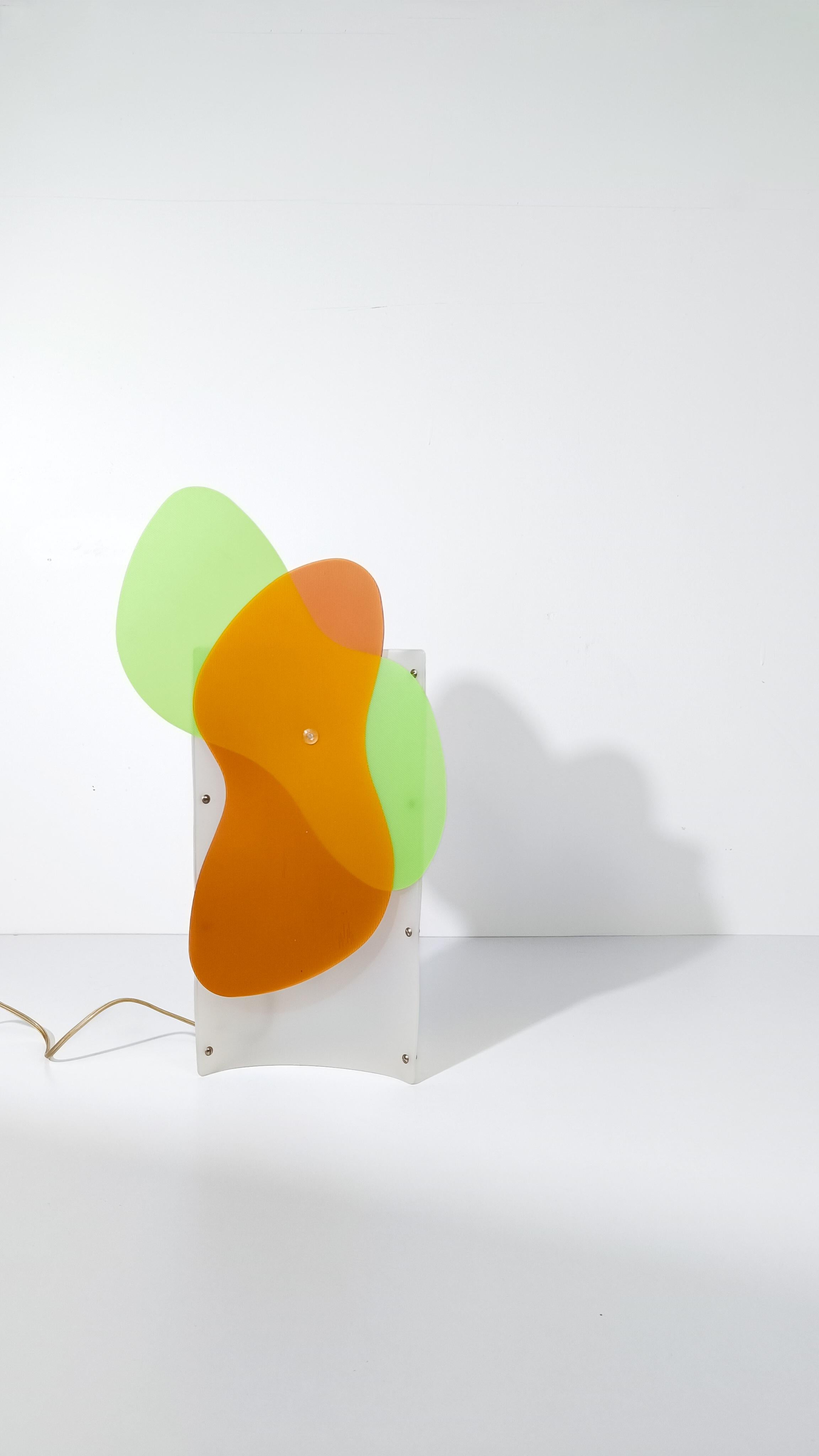 Italian Post Modern Table Lamp model Butterflies By Naghi Habib for SLAMP , 90s For Sale 6