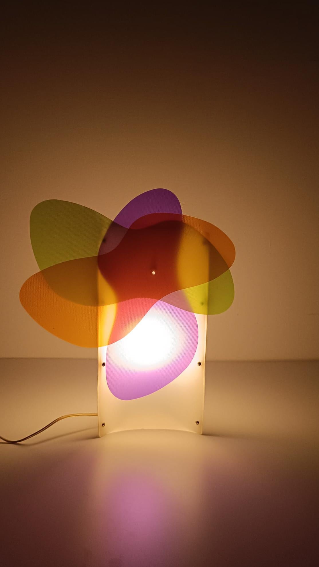 Italian Post Modern Table Lamp model Butterflies By Naghi Habib for SLAMP , 90s For Sale 10
