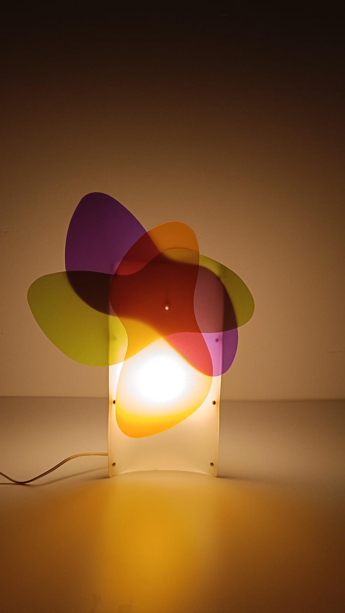 Italian Post Modern Table Lamp model Butterflies By Naghi Habib for SLAMP , 90s For Sale 11