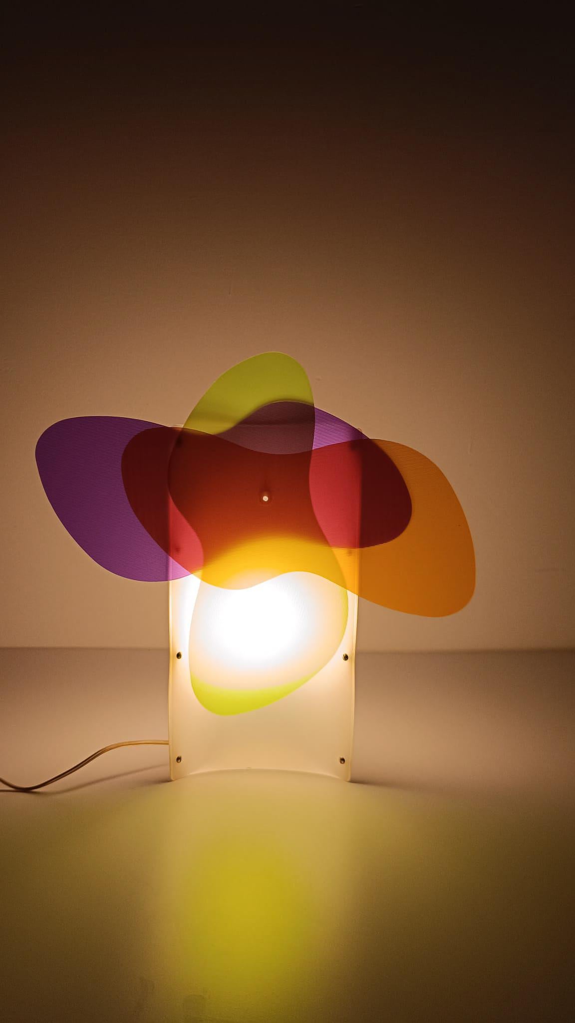 Italian Post Modern Table Lamp model Butterflies By Naghi Habib for SLAMP , 90s For Sale 13