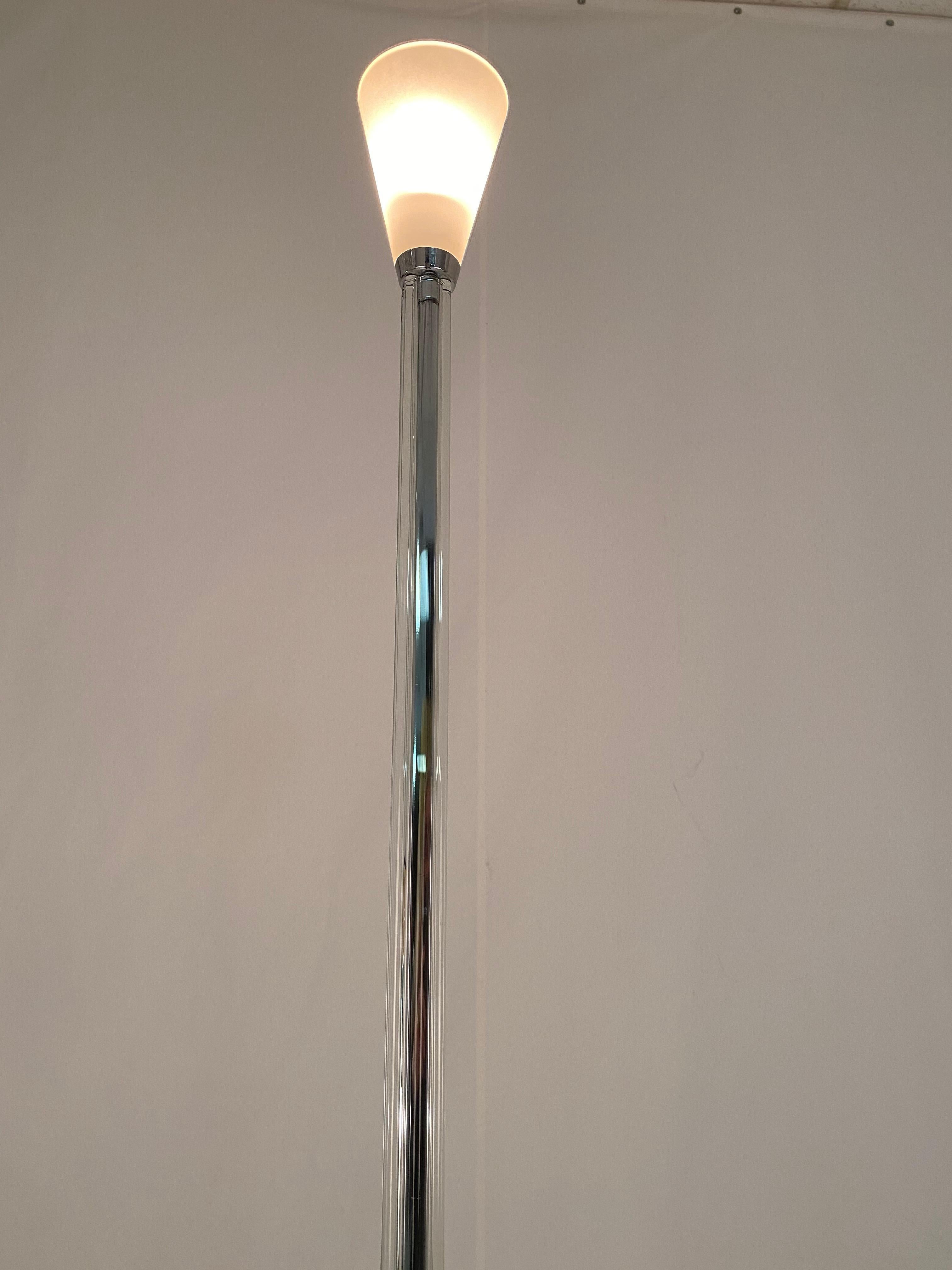 Post-Modern Italian Postmodern Torchiere Floor Lamp For Sale