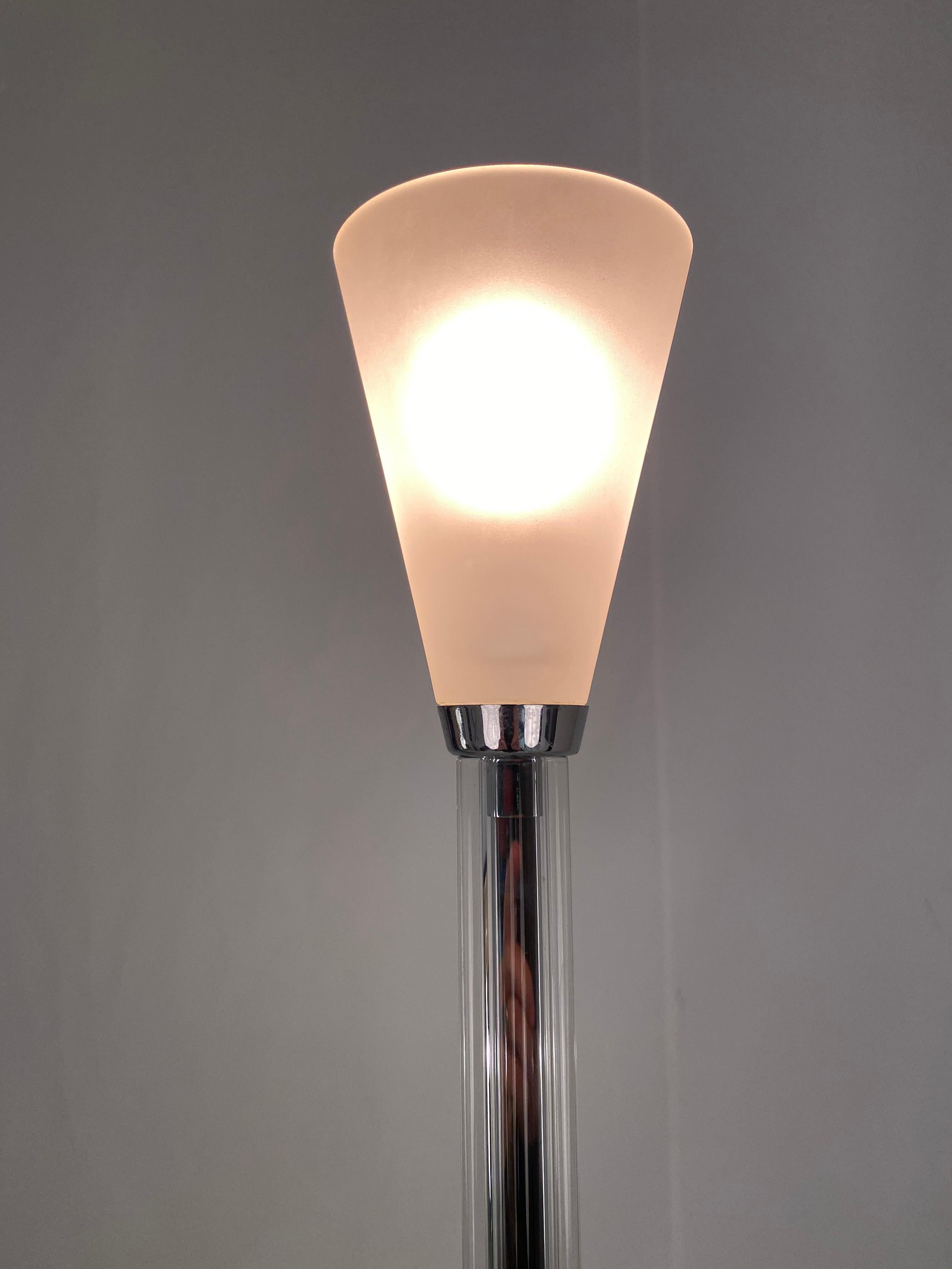 Italian Postmodern Torchiere Floor Lamp For Sale 1
