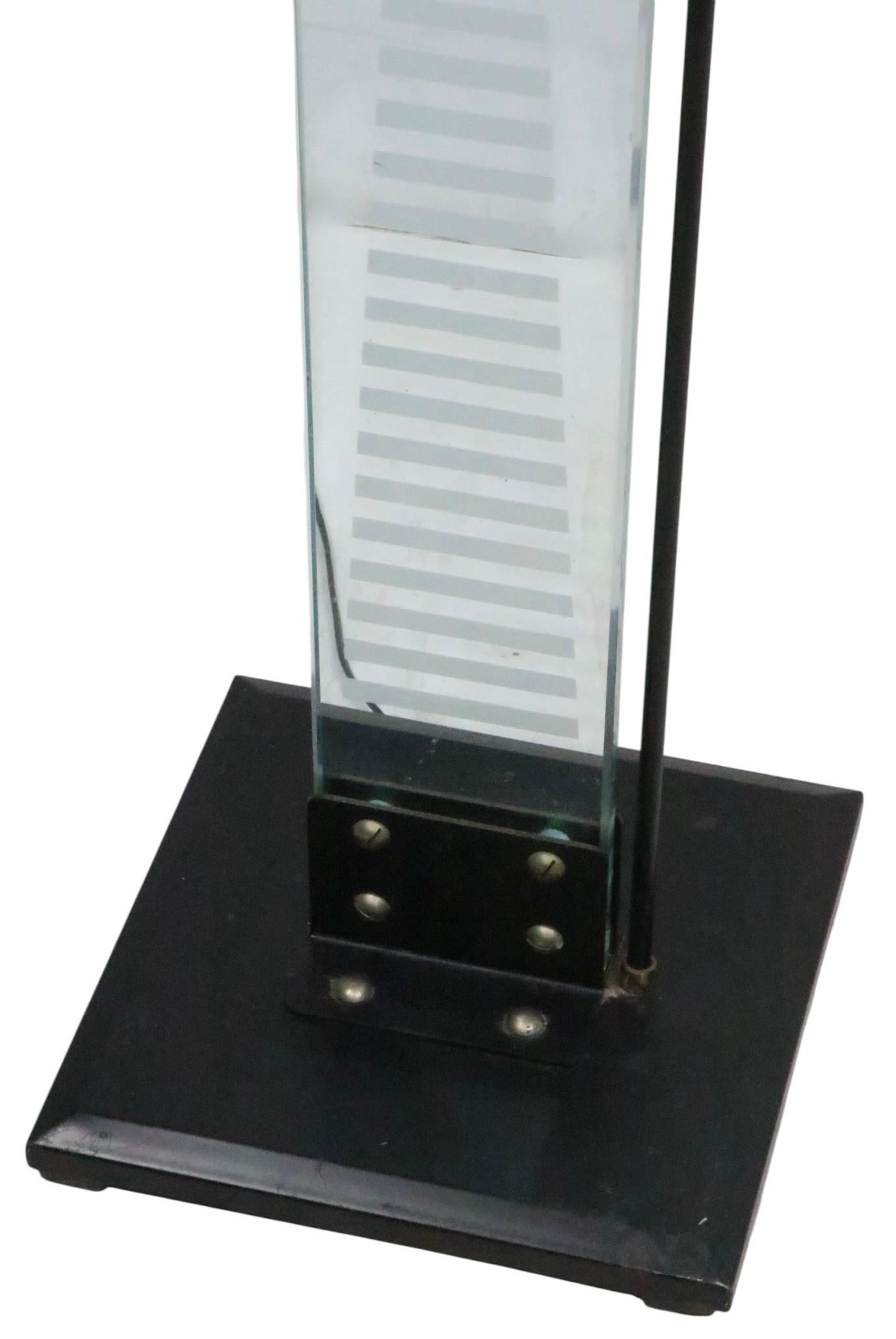 Italian Post Modern Uplight Halogen Torchiere Floor Lamp att. to Fontana Arte For Sale 4