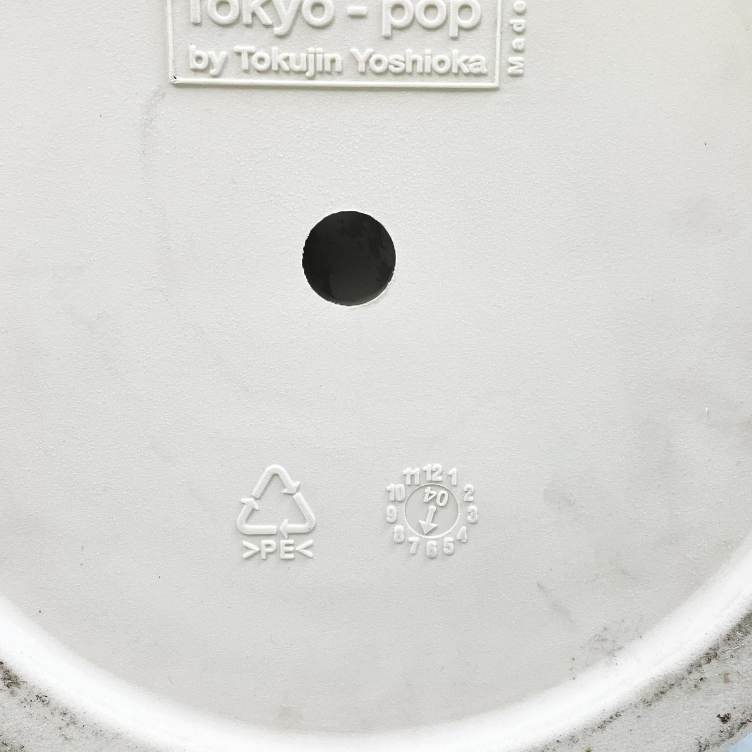 Tabouret italien post-moderne en plastique blanc Tokyo Pop de Yoshioka Driade, années 2000 en vente 8