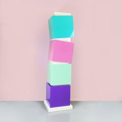 Italian Post-Modern Wood Totem Mod. Disordinati by Cleto Munari, 2020s