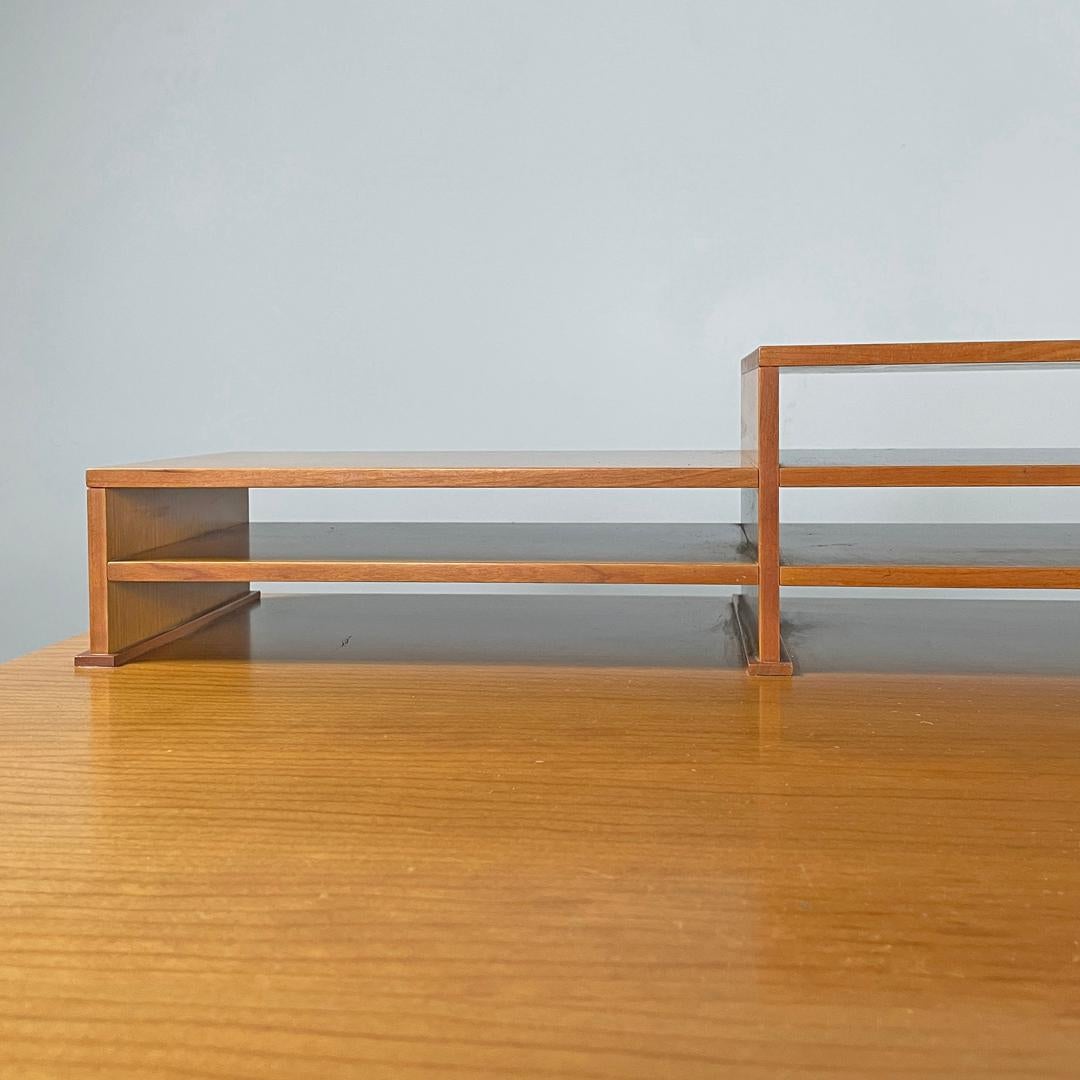 Italian Bauhaus style wood desk Meyer May by Frank Lloyd Wright for Cassina 1996 7