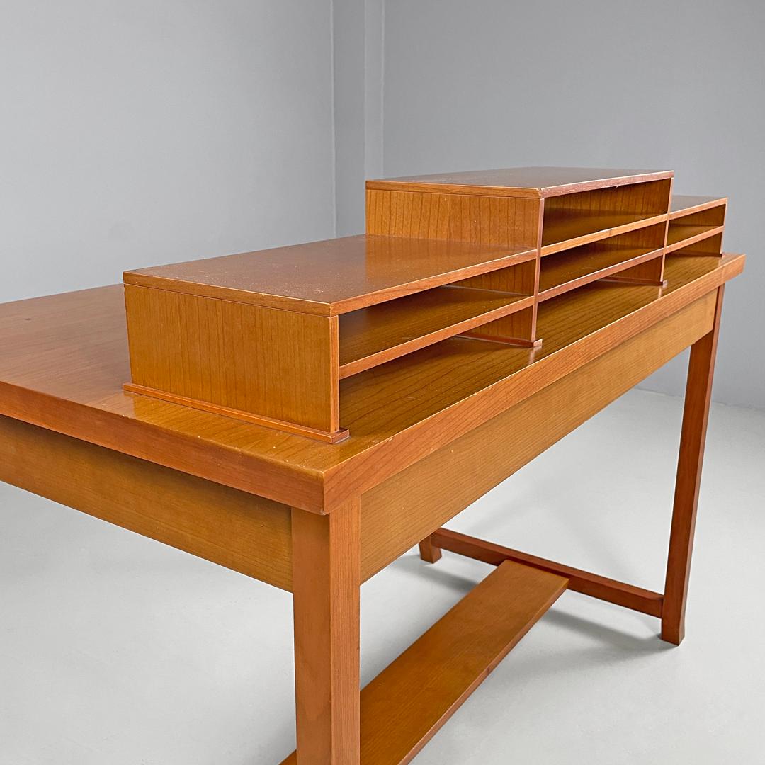 Italian Bauhaus style wood desk Meyer May by Frank Lloyd Wright for Cassina 1996 12