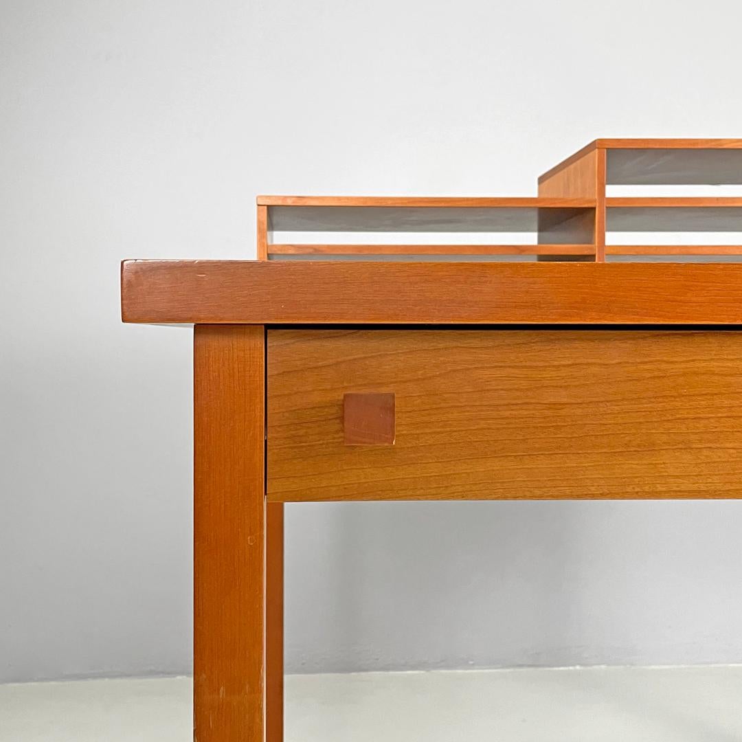 Italian Bauhaus style wood desk Meyer May by Frank Lloyd Wright for Cassina 1996 14