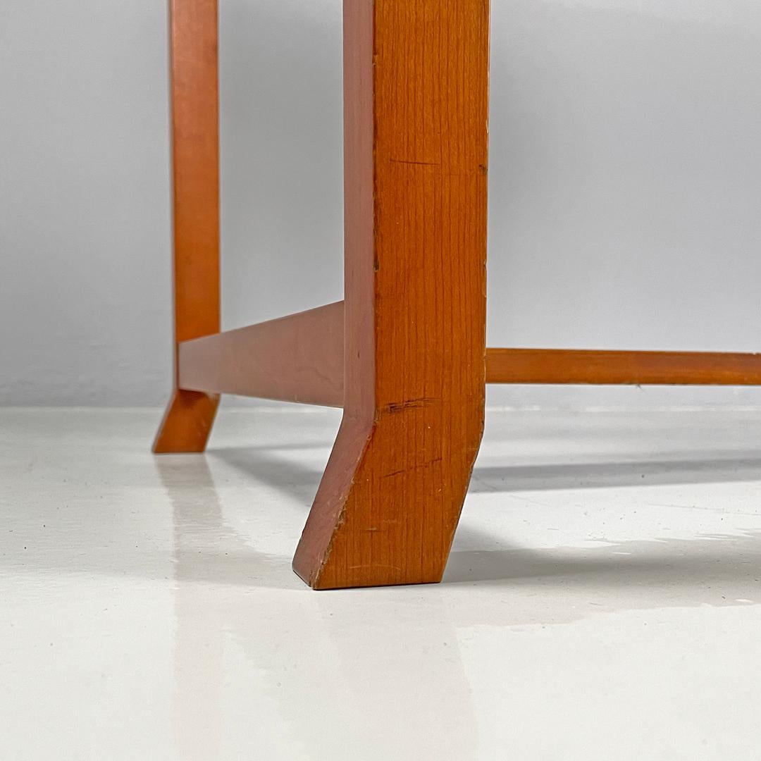Italian Bauhaus style wood desk Meyer May by Frank Lloyd Wright for Cassina 1996 15