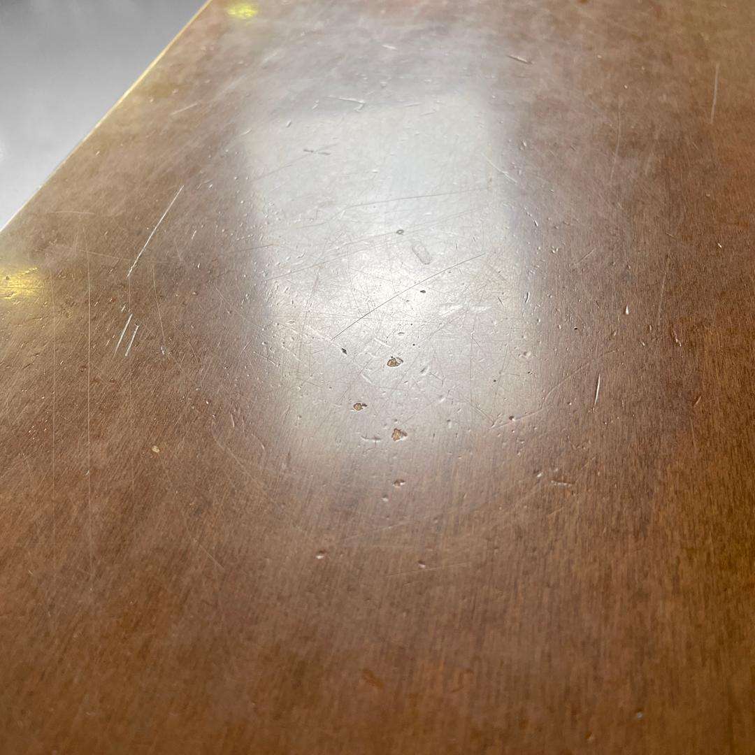 Table de bar italienne post-moderne et décorée en fonte noire, années 1990 en vente 5