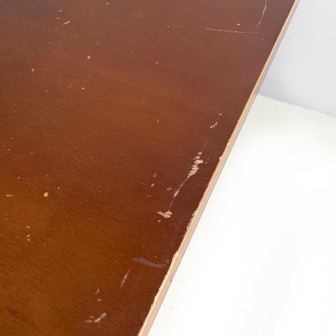 Table de bar italienne post-moderne et décorée en fonte noire, années 1990 en vente 5