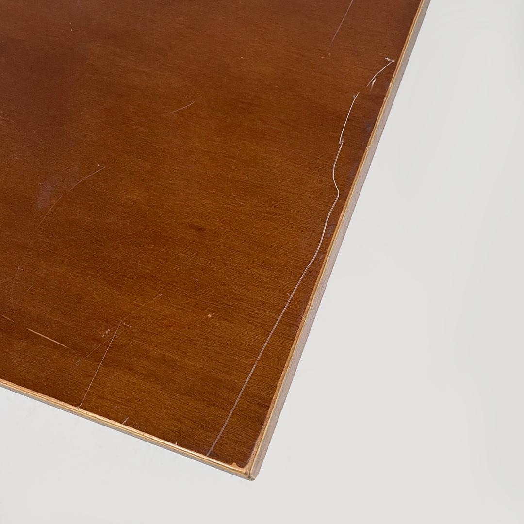 Table de bar italienne post-moderne et décorée en fonte noire, années 1990 en vente 7