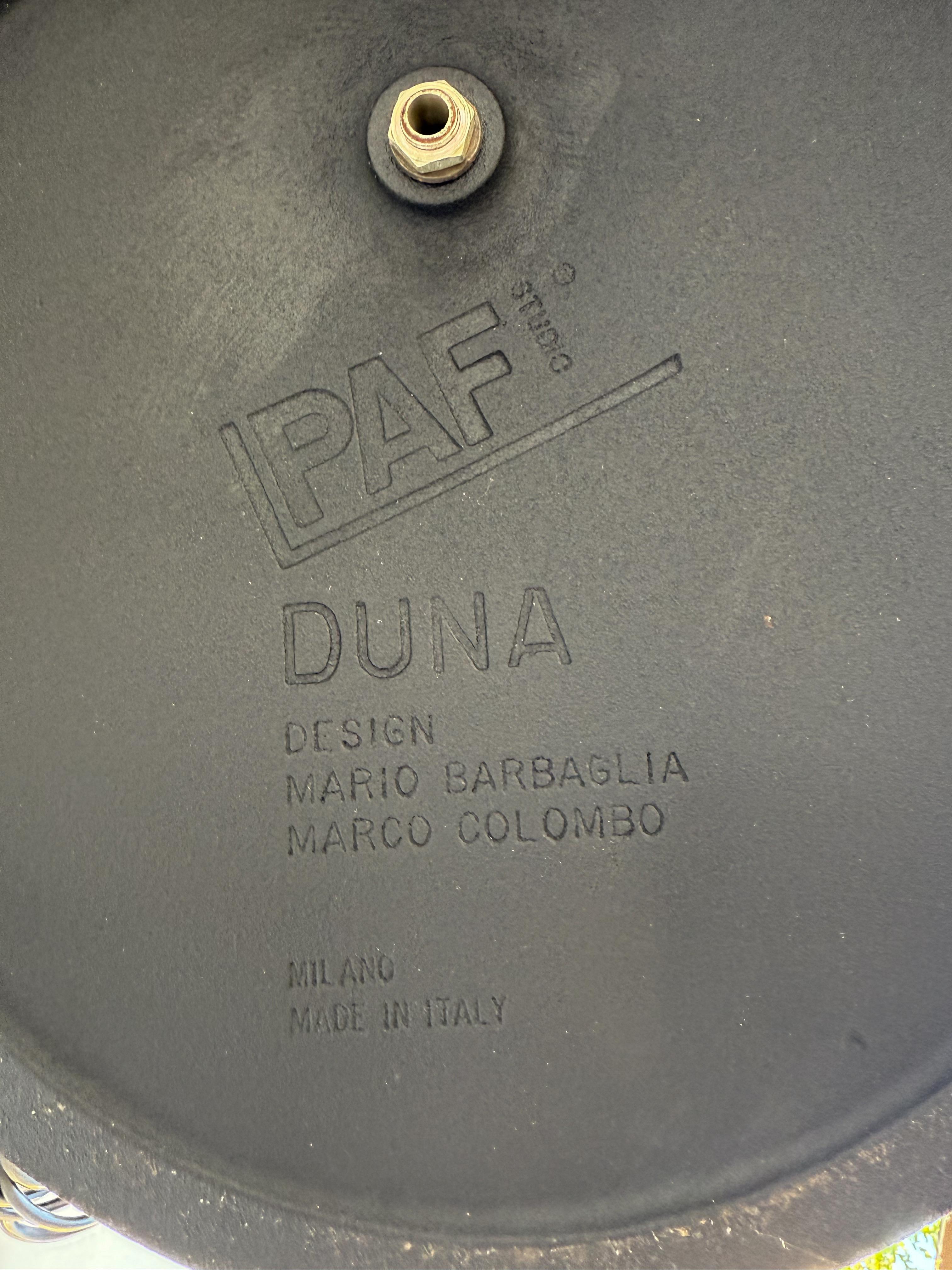 Late 20th Century Italian Postmodern Adjustable Floor Lamp by Barbaglia & Colombo For Sale