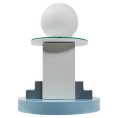 Lampada da tavolo postmoderna italiana Aldo Cibic, Memphis Milano - anni '80