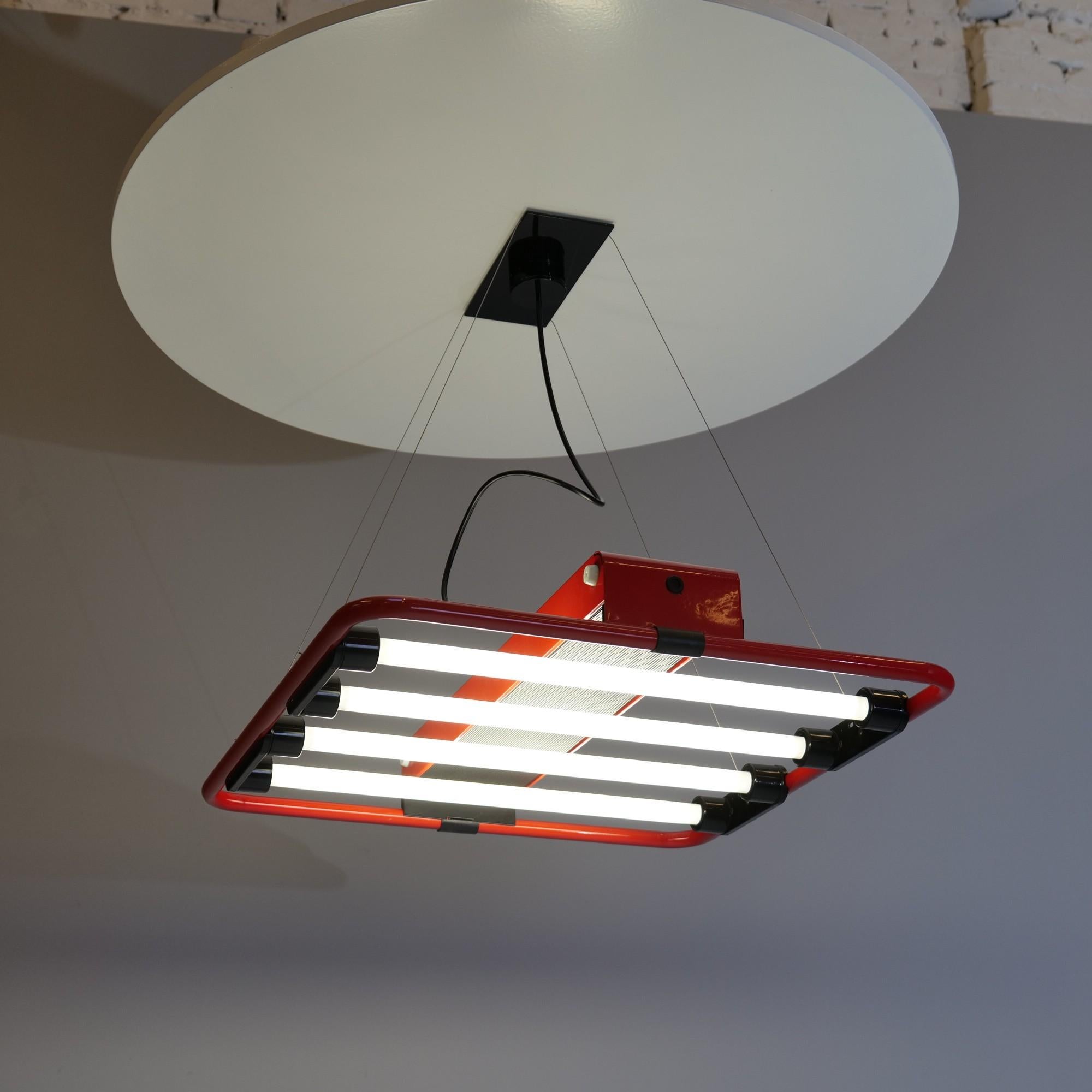 Italian Postmodern Ceiling Lamp by Nicola Gigante for Zerbetto For Sale 2