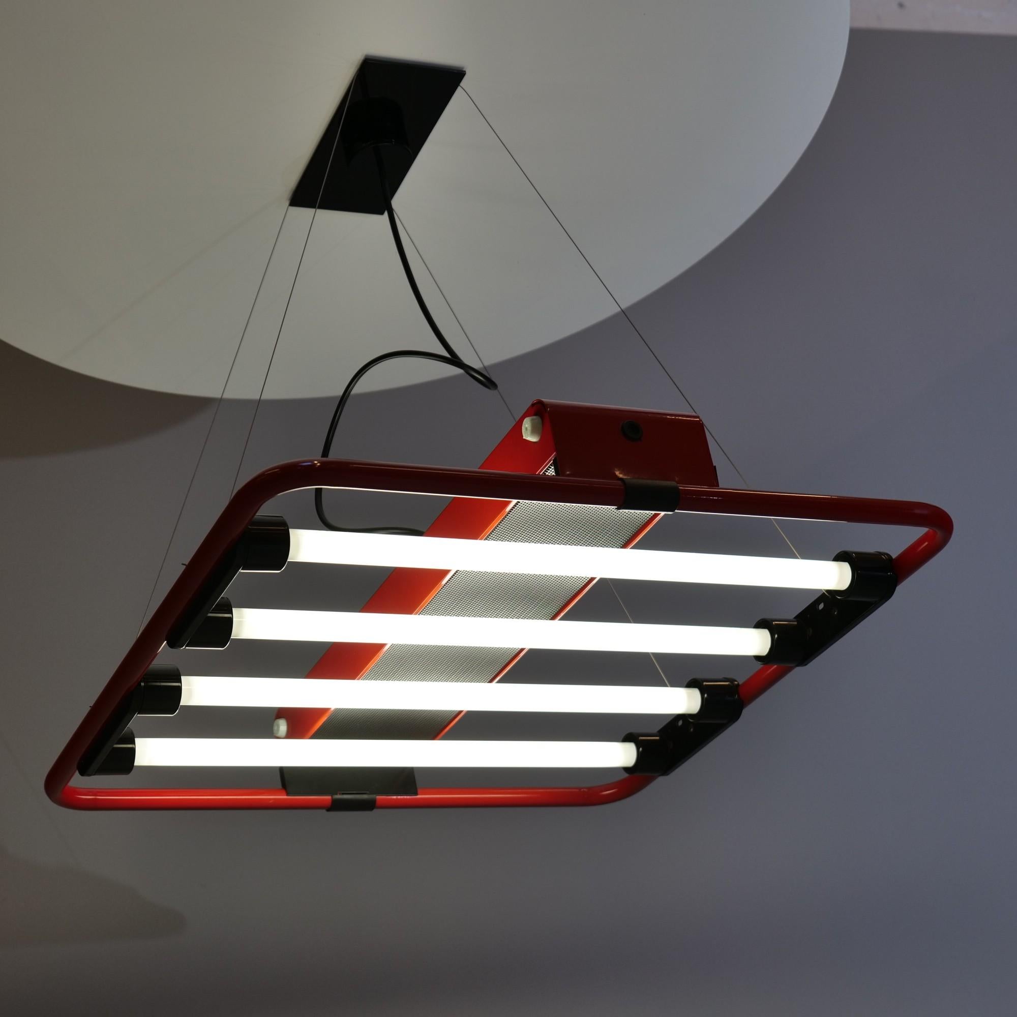 Italian Postmodern Ceiling Lamp by Nicola Gigante for Zerbetto For Sale 3