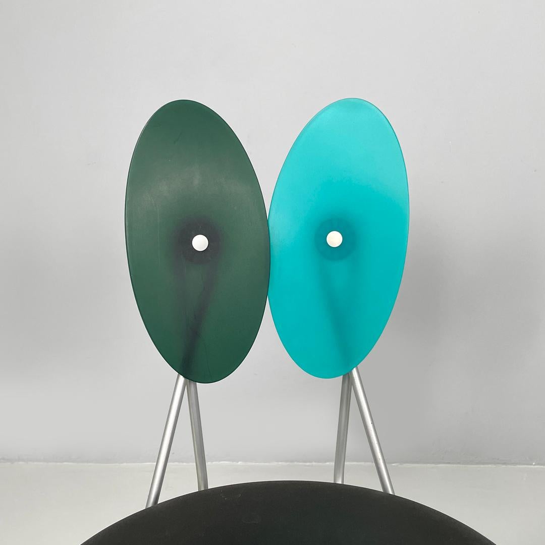 Italian postmodern chairs Jessica by D'Urbino & Lomazzi for Zerodisegno, 1990s in vendita 5