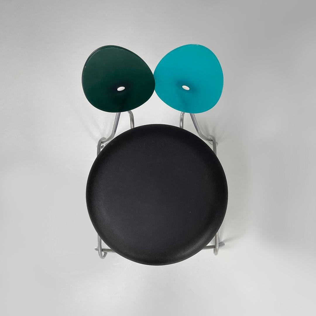 Italian postmodern chairs Jessica by D'Urbino & Lomazzi for Zerodisegno, 1990s in vendita 2