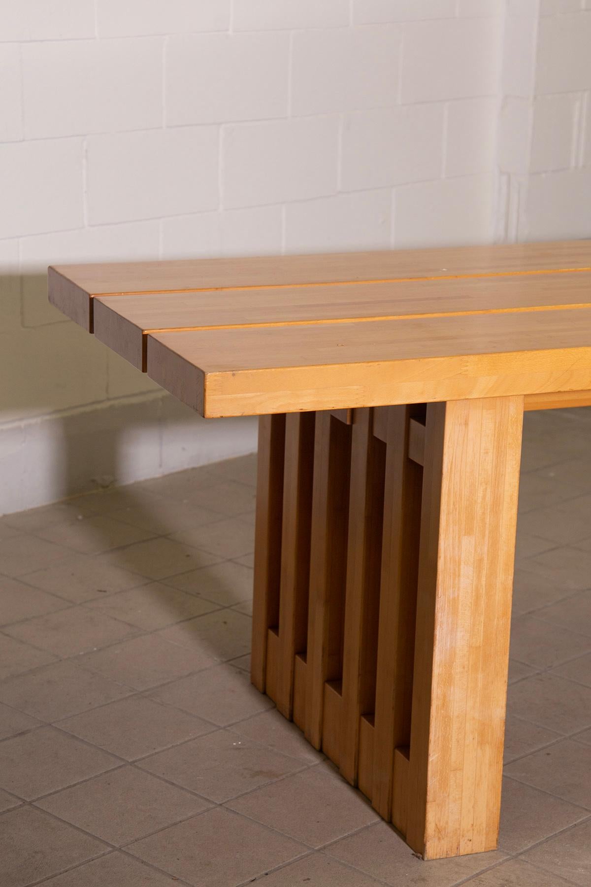 Italian postmodern Dining Table attr. to Tito Pinori in vendita 4