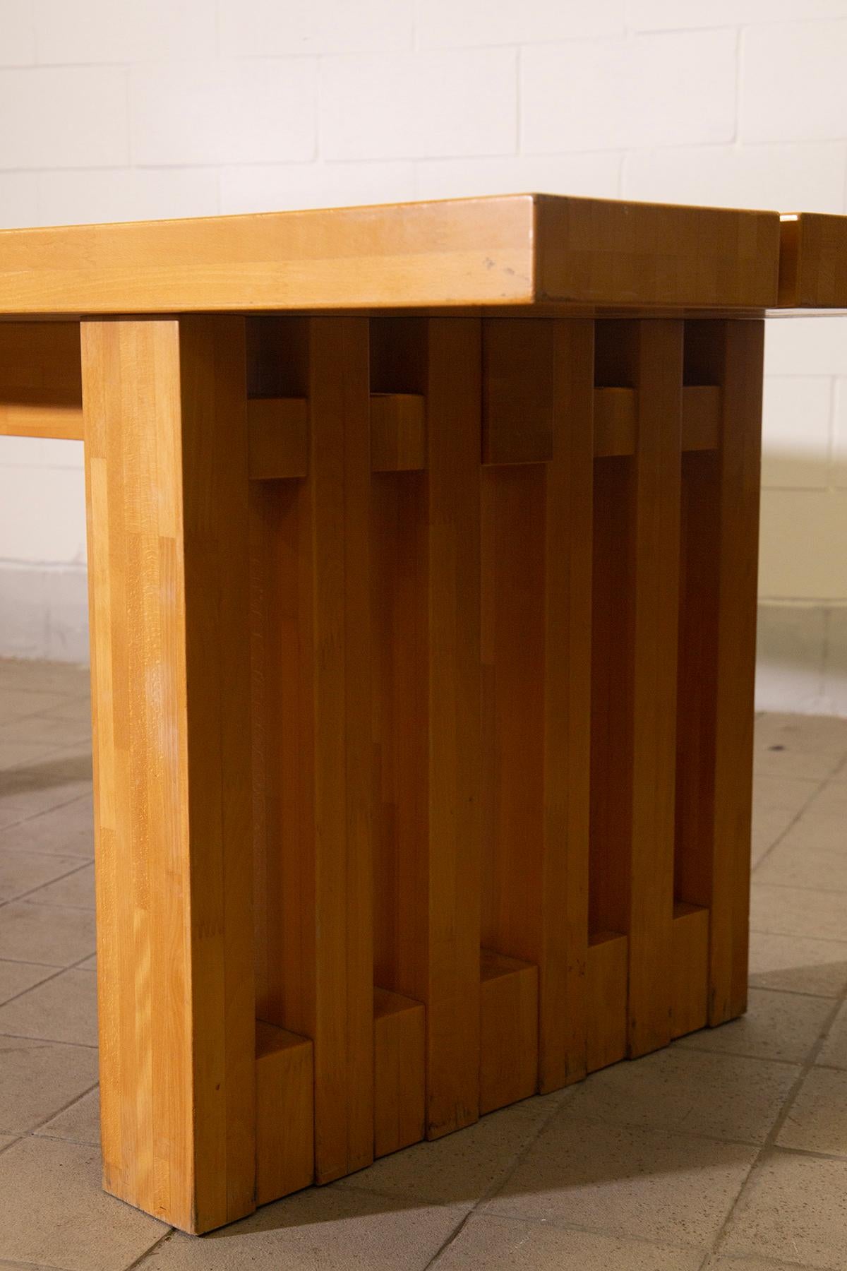 Italian postmodern Dining Table attr. to Tito Pinori in vendita 3