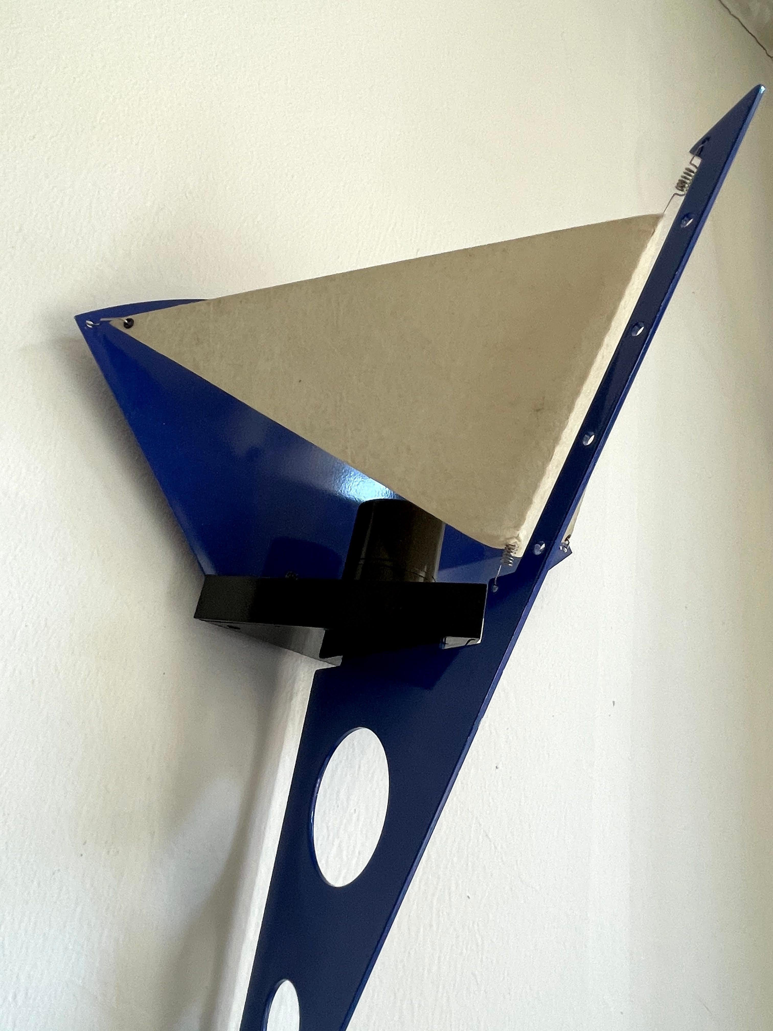 Late 20th Century Italian Postmodern Filicudara Sconce by S. Lombardi for Artemide, 1980s