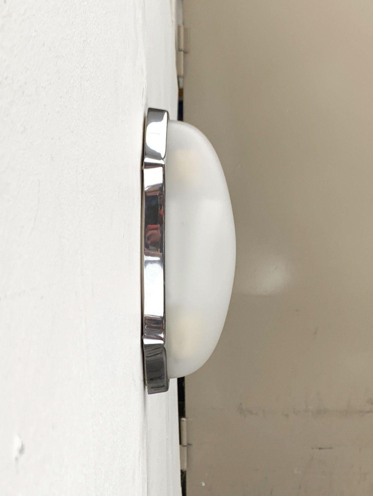 Italian Postmodern Geco 1 Indoor and Outdoor Wall Lamp for Arteluce, 1990s For Sale 3