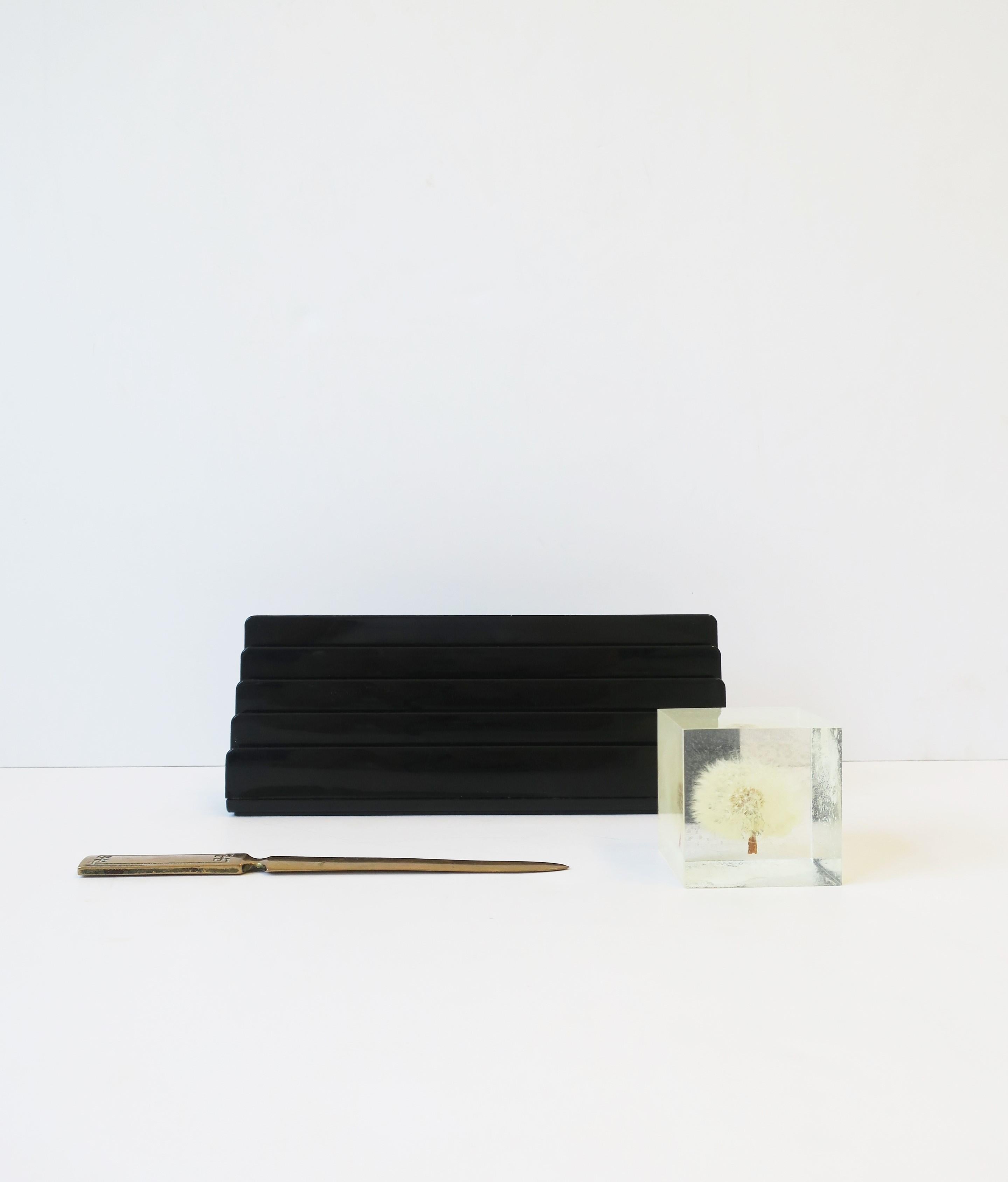 Italian Postmodern Letter Holder or Desk Organizer by Designer Rino Pirovano In Good Condition In New York, NY