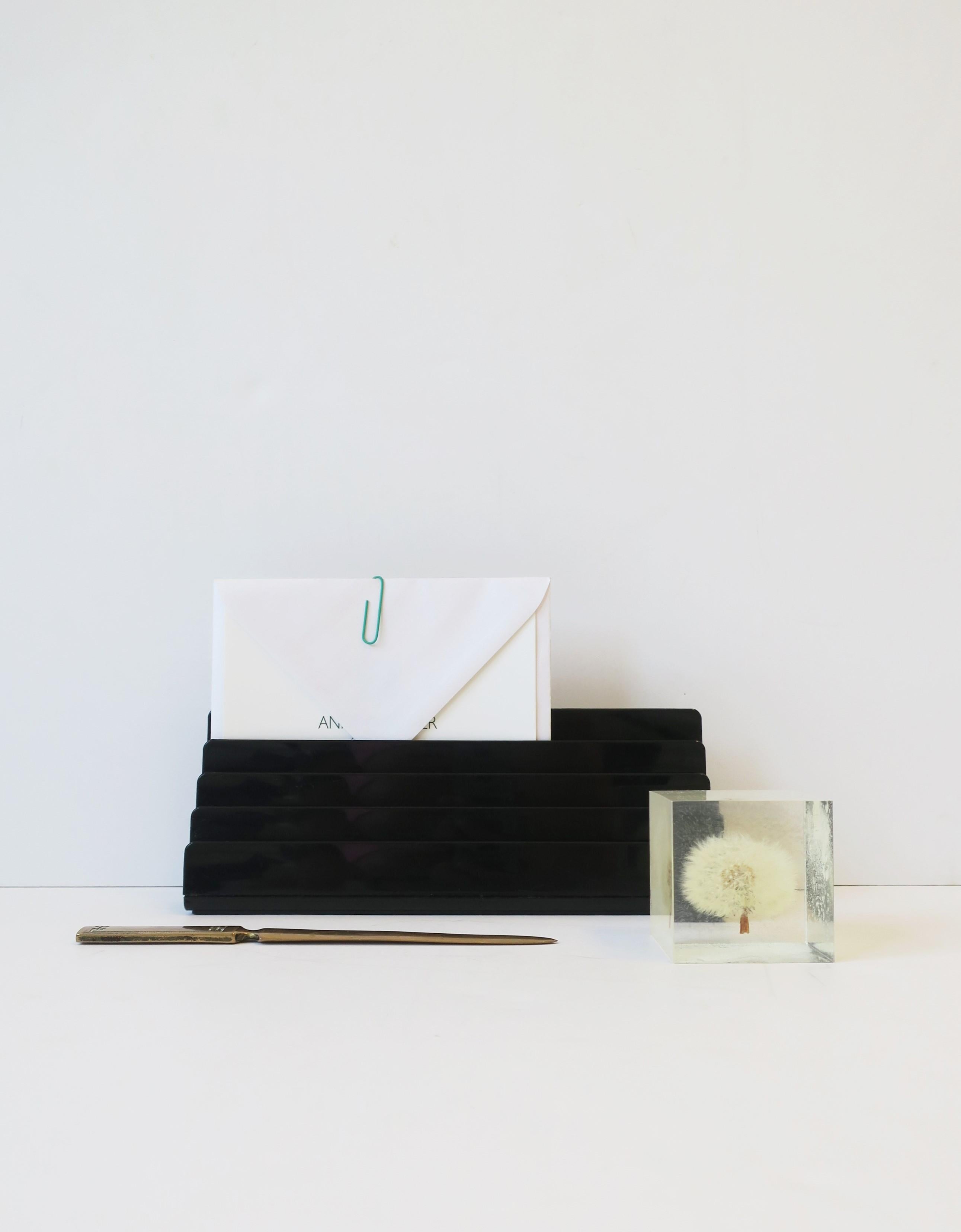 20th Century Italian Postmodern Letter Holder or Desk Organizer by Designer Rino Pirovano