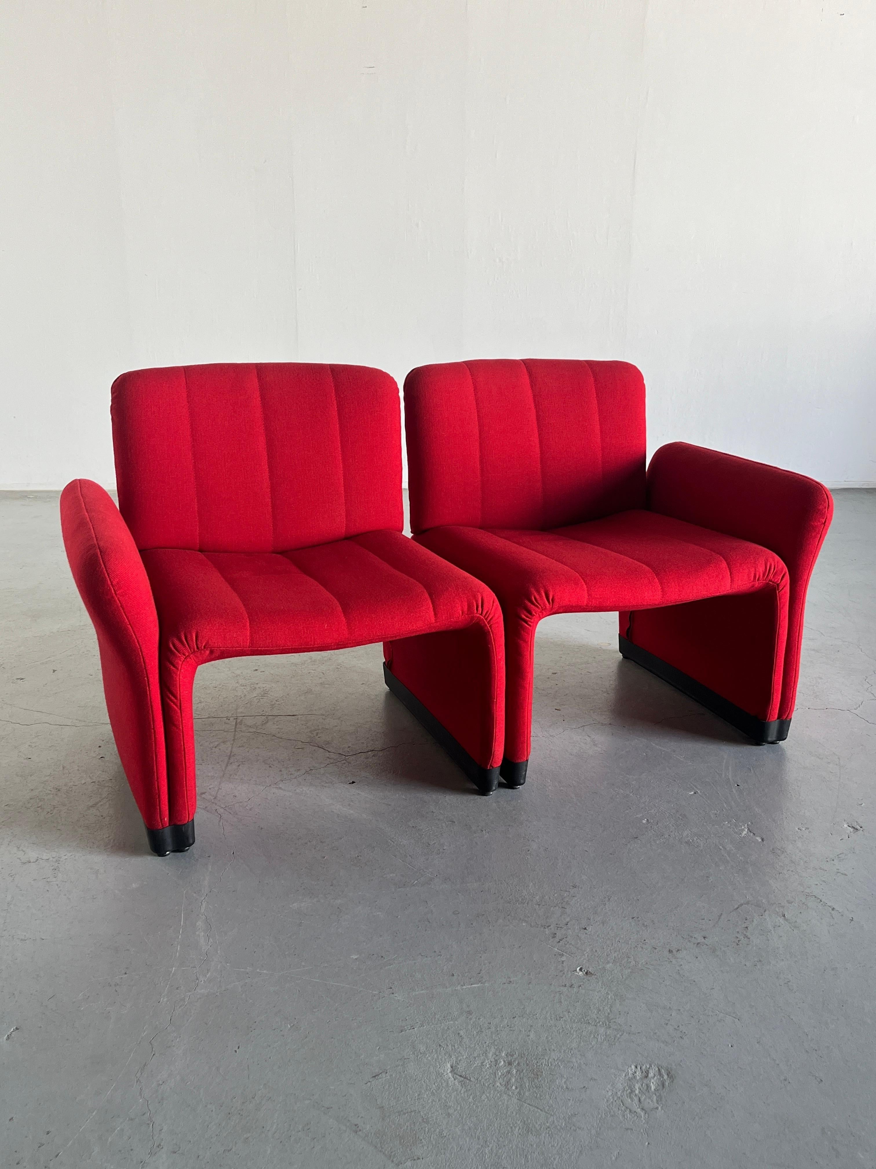 Postmoderne Siège d'amour italien postmoderne dans le style de Giancarlo Piretti, 1970 en vente
