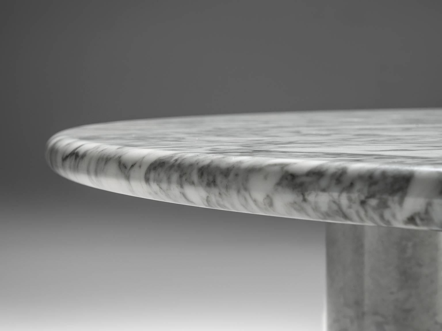 Italian Postmodern Marble Centre Table, 1970s 1