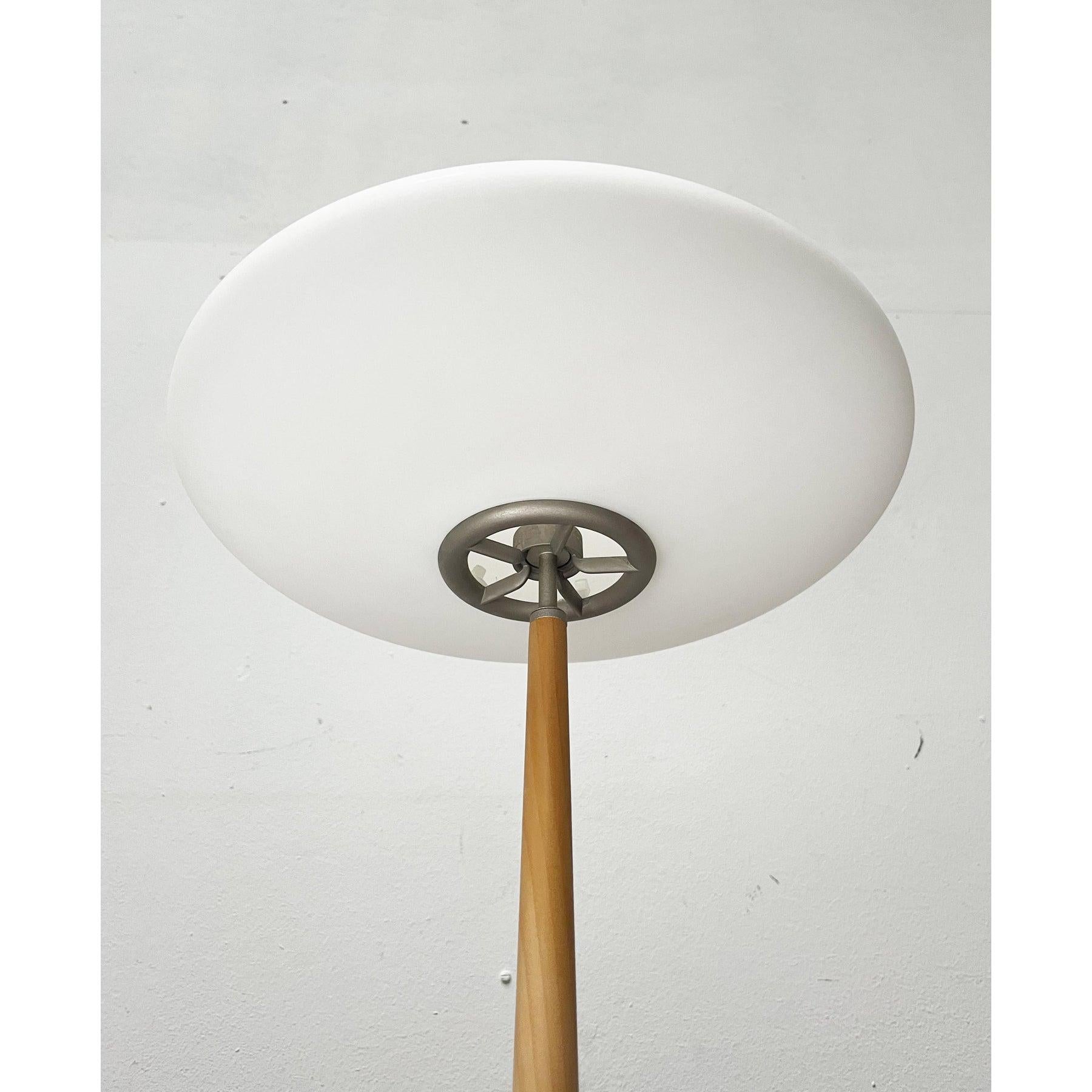 Vetro Lampada da tavolo postmoderna italiana Model Pao T2 di Matteo Thun per Arteluce, anni '90 in vendita