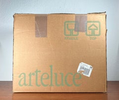 Italian Postmodern Murana Sconces Perry by King S. Miranda for Arteluce 1980s