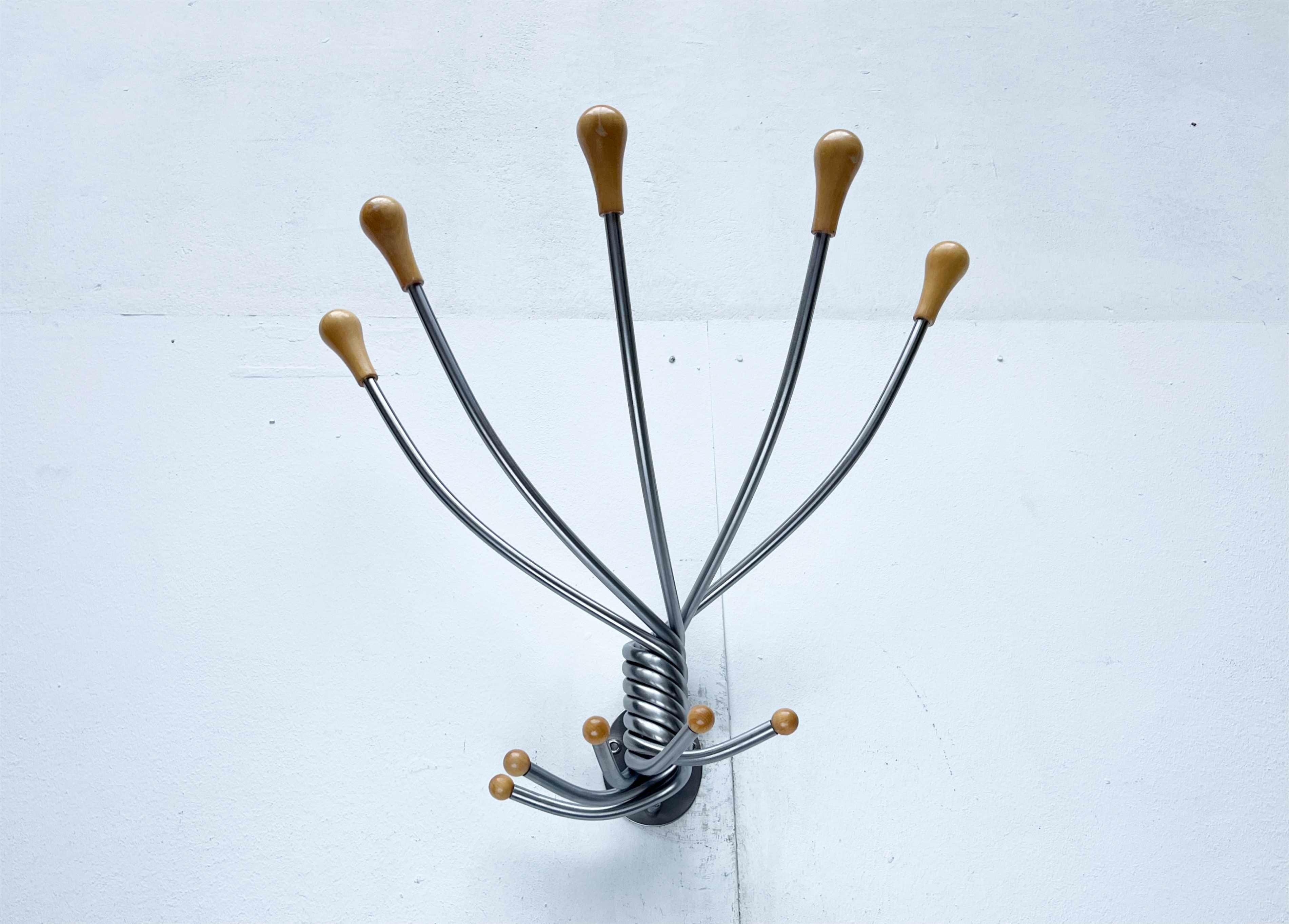Perchero de pared italiano postmoderno Pulpo, De Pas, Lomazzi, D`Urbino para Zanotta en venta 7