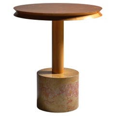 Italian Postmodern Pedestal Table