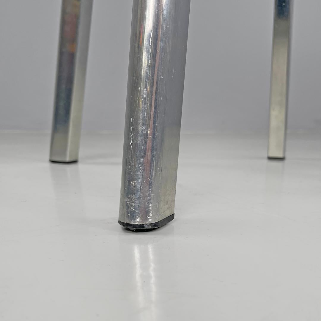 Italian postmodern round aluminum stools by Naoto Fukasawa for Magis, 2000s For Sale 13