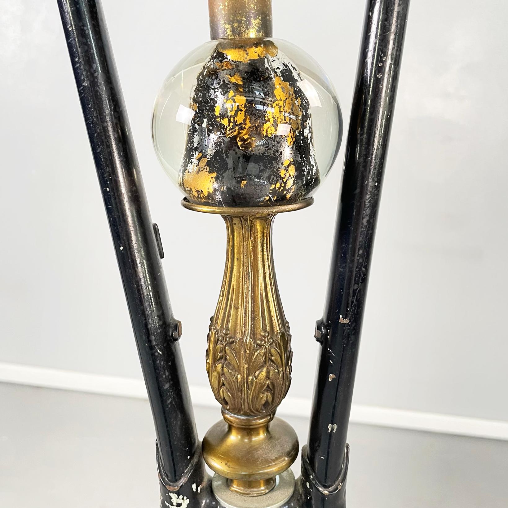 Italian Postmodern Sculptures and Floor Lamps in Metal, Glass and Marble, 2000s For Sale 9