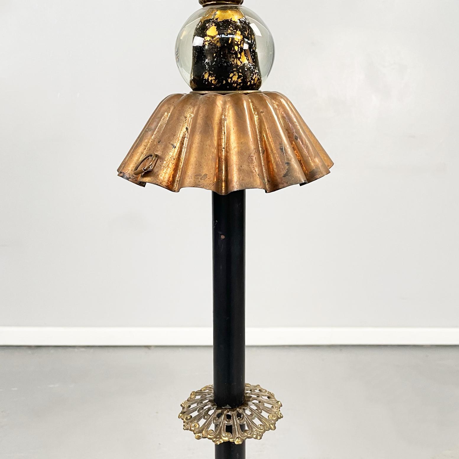 Italian Postmodern Sculptures and Floor Lamps in Metal, Glass and Marble, 2000s For Sale 11
