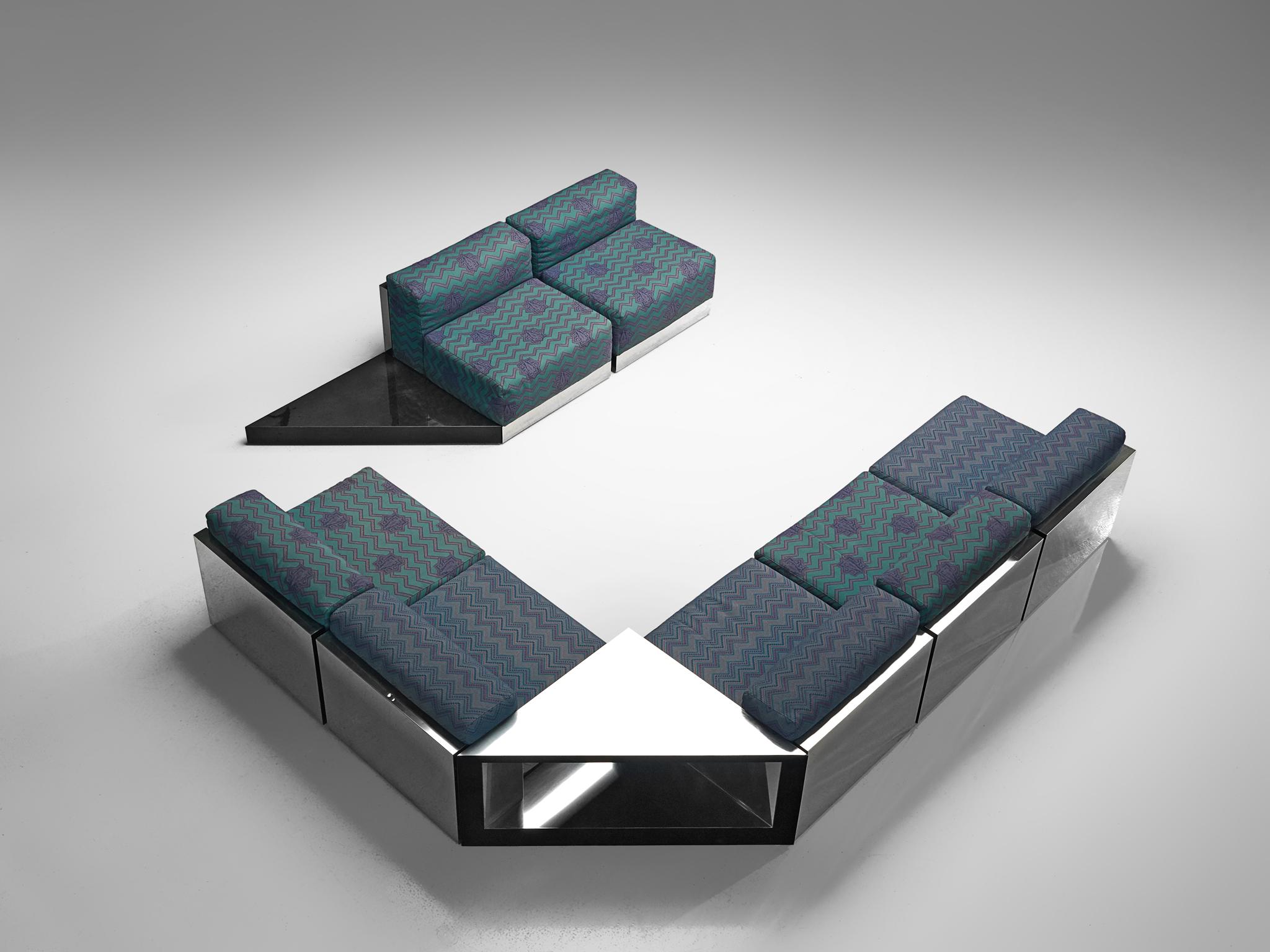 turquoise sectional sofa