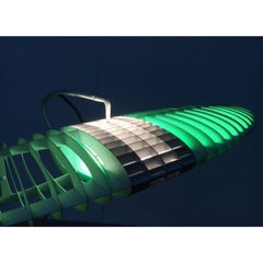 Lampada da terra Titania Terra postmoderna di Alberto e Paolo, fine anni '80