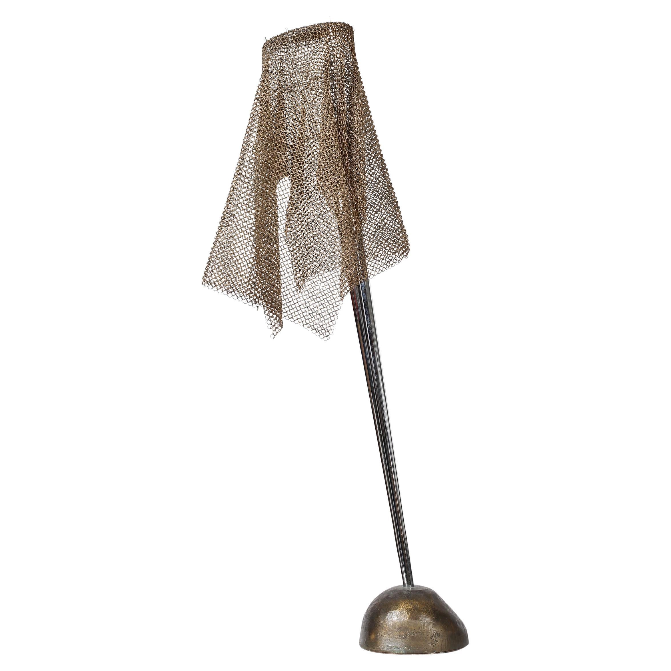 Italian Postmodern Toni Cordero 'Ecate' Chainmail Lamp for Artemide