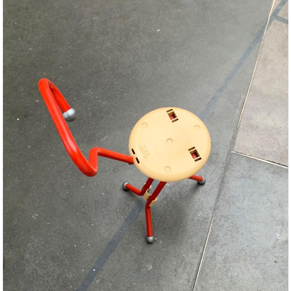 Italian Postmodern Ulisse Folding Stool by Ivan Loss for Sandrigarden, 1980s For Sale 1