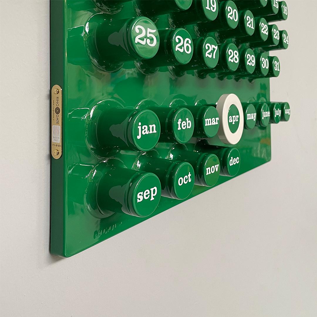 Italienischer postmoderner Wandkalender „Perpetual Calendar“ von Della Beffa für Ring a Date, 2000er Jahre (21. Jahrhundert und zeitgenössisch) im Angebot
