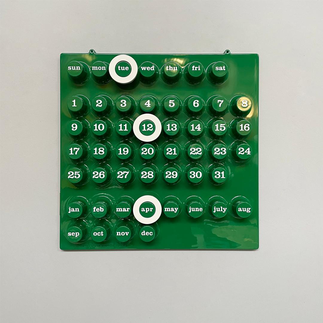 Italienischer postmoderner Wandkalender „Perpetual Calendar“ von Della Beffa für Ring a Date, 2000er Jahre (Postmoderne) im Angebot