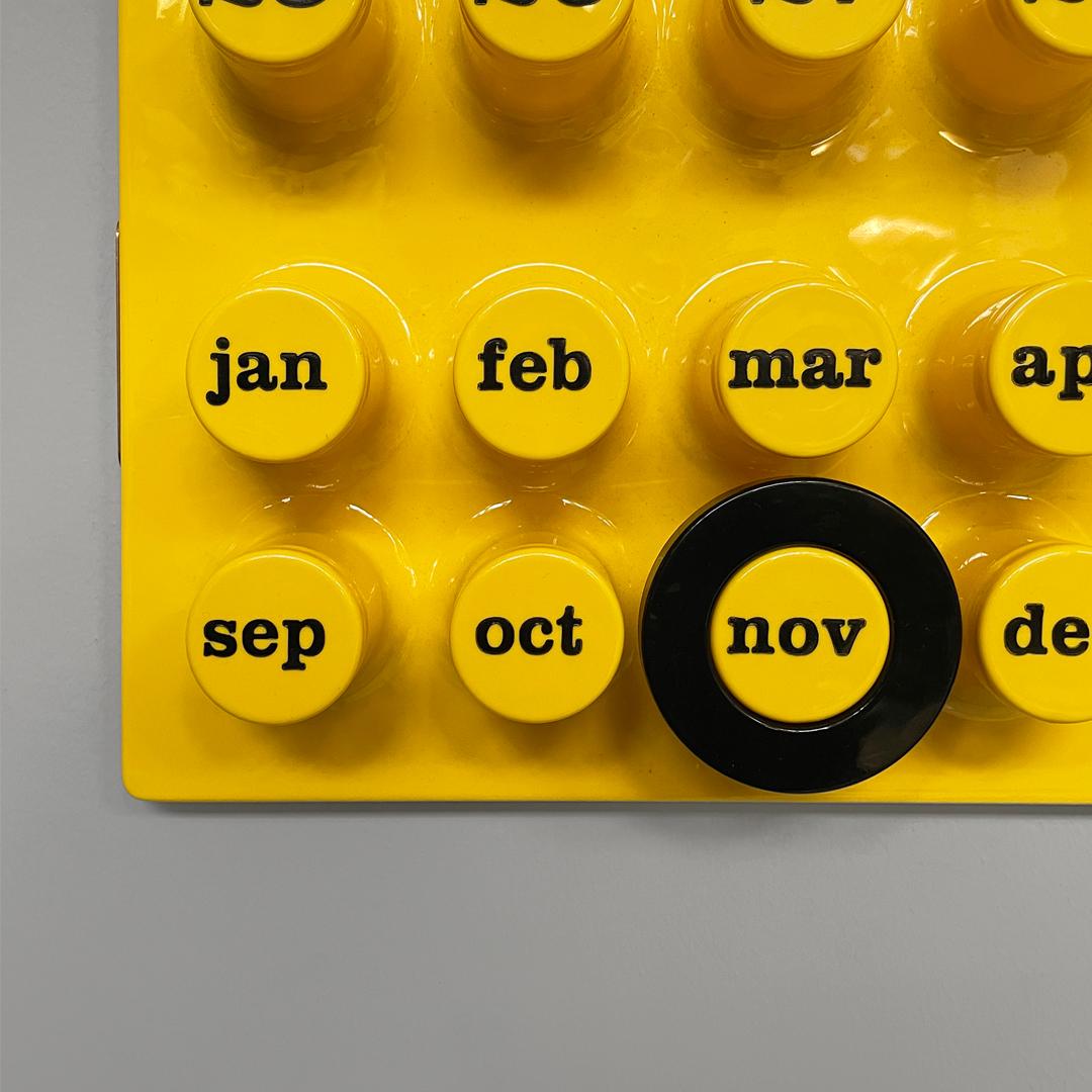 Italienischer postmoderner Wandkalender „Perpetual Calendar“ von Della Beffa für Ring a Date, 2000er Jahre im Angebot 4