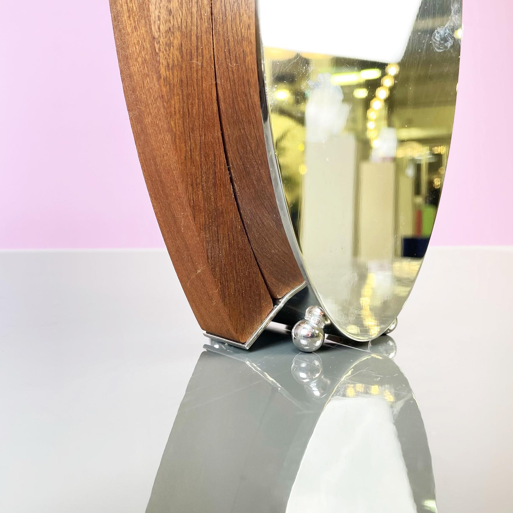 Italienische postmoderne Vase aus Holz und Spiegeln von Cleto Munari, 2000er Jahre im Angebot 4